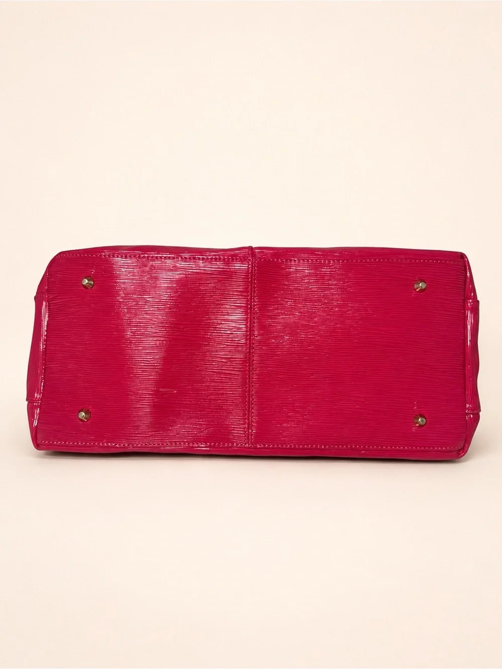 Tiffany & Fred Hot Pink Patent Leather Satchel - Picture 5 of 13